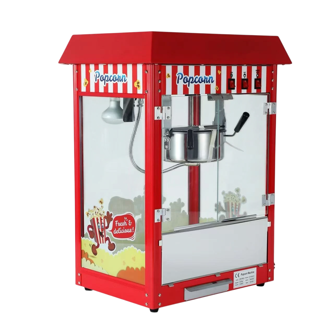 Kitchen Knock 621926 8oz Electric Popcorn Machine – 1374W