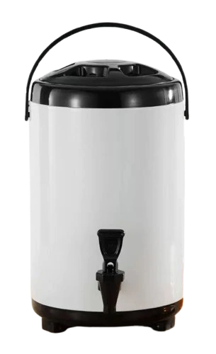 Kitchen Knock 402315 Stainless Steel Drink Dispenser – White, 10L
