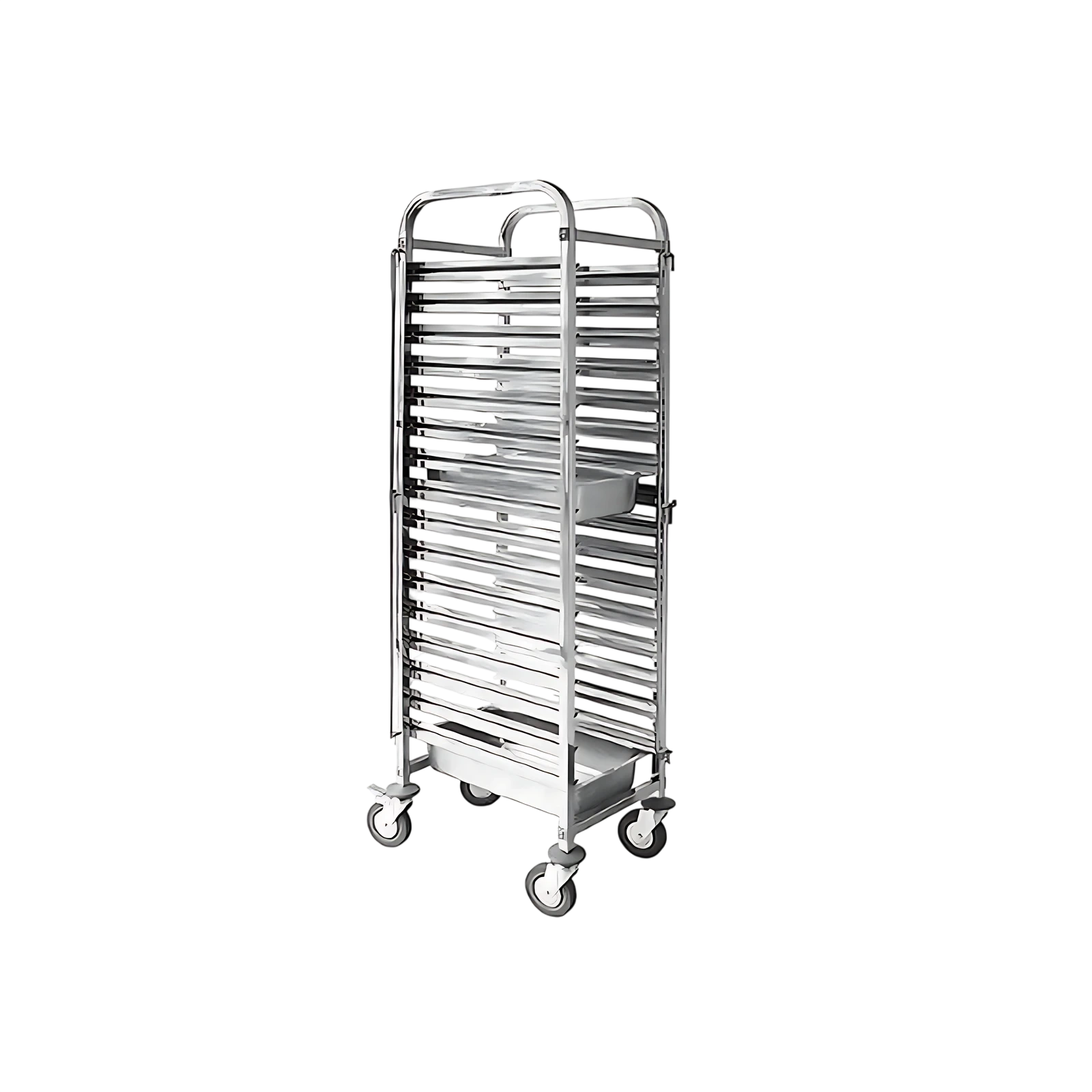 Kitchen Knock 492085 6-Tier Baking Tray & GN Pan Trolley