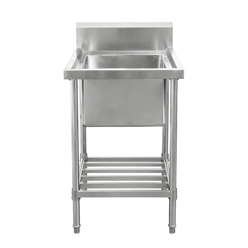 Kitchen Knock 622275 Single-Sink Bench – Centre Sink, 600mm Depth, ASS-0660C