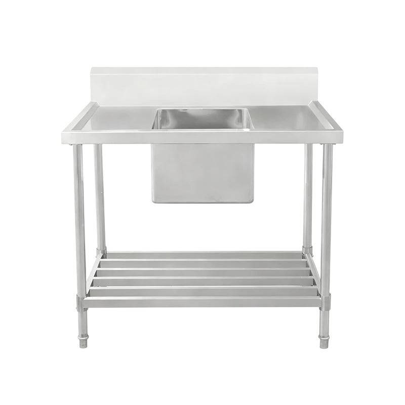 Kitchen Knock 622299 Single-Sink Bench – Left Sink, 700mm Depth, ASS-1870L