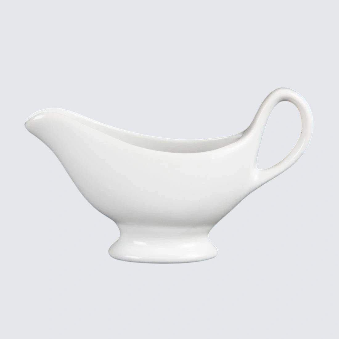Olympia Whiteware Gravy Boat 215mL Pack 6 C243