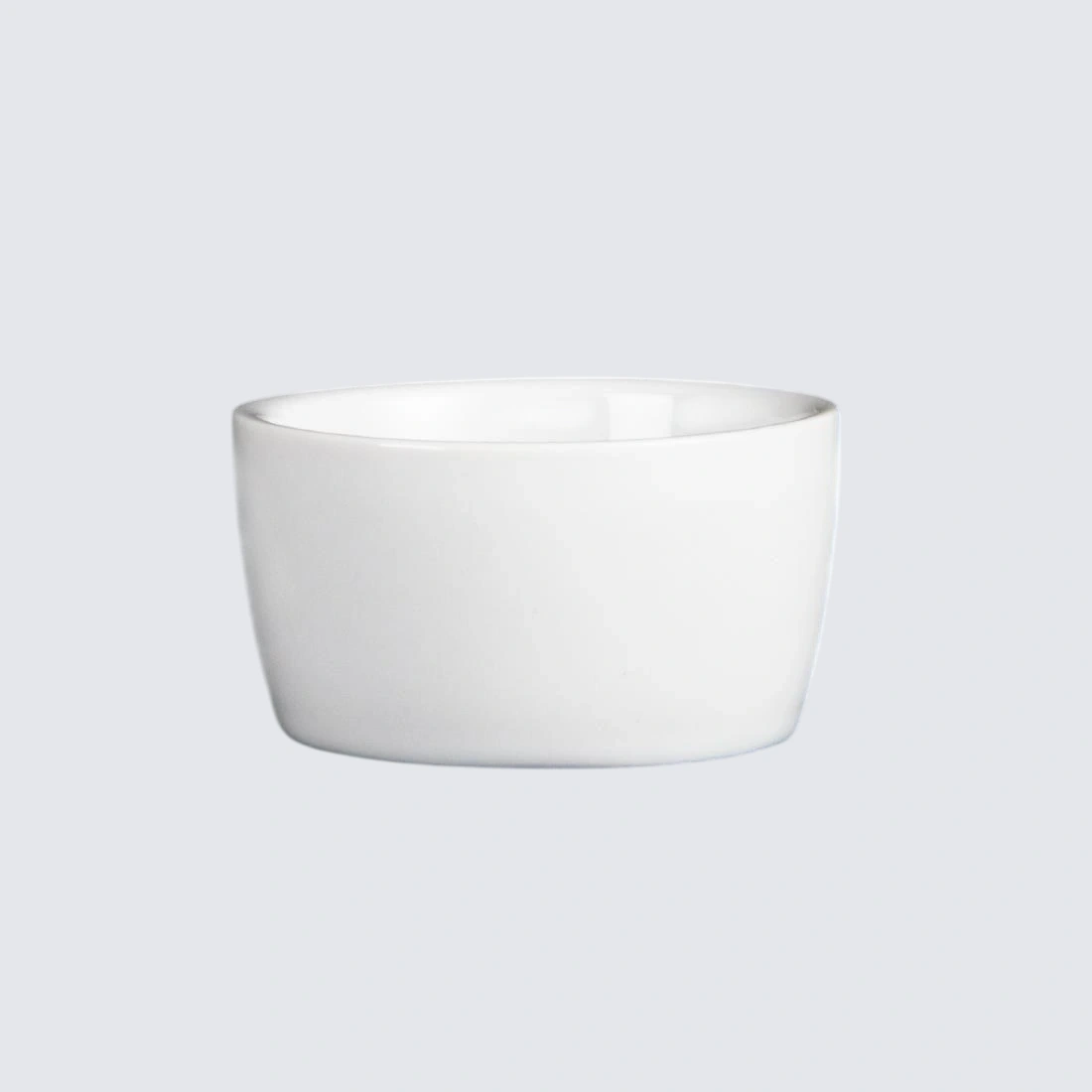 Olympia C345 Whiteware Butter Pad - 6.25cm 2 1/2" (Box 12)