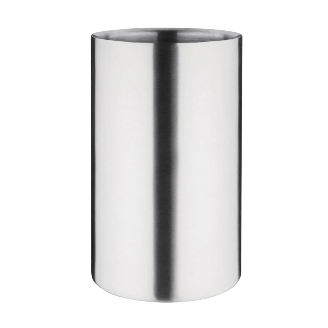 Olympia C386 Double Wall Wine Cooler Brushed Stainless Steel 200x120mm