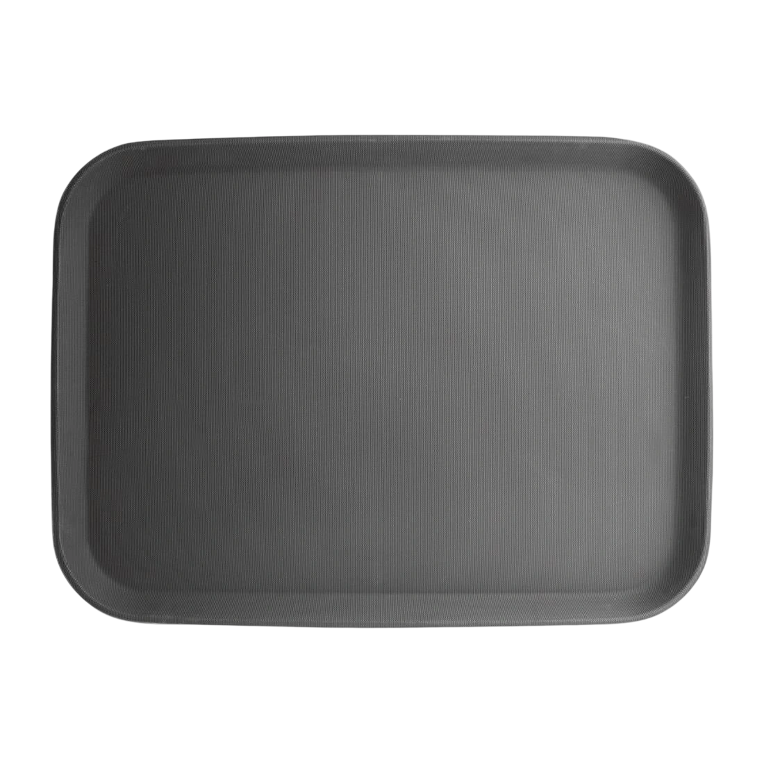 Olympia C560 Kristallon Rectangular Tray Black Anti-Slip Plastic 380x510mm