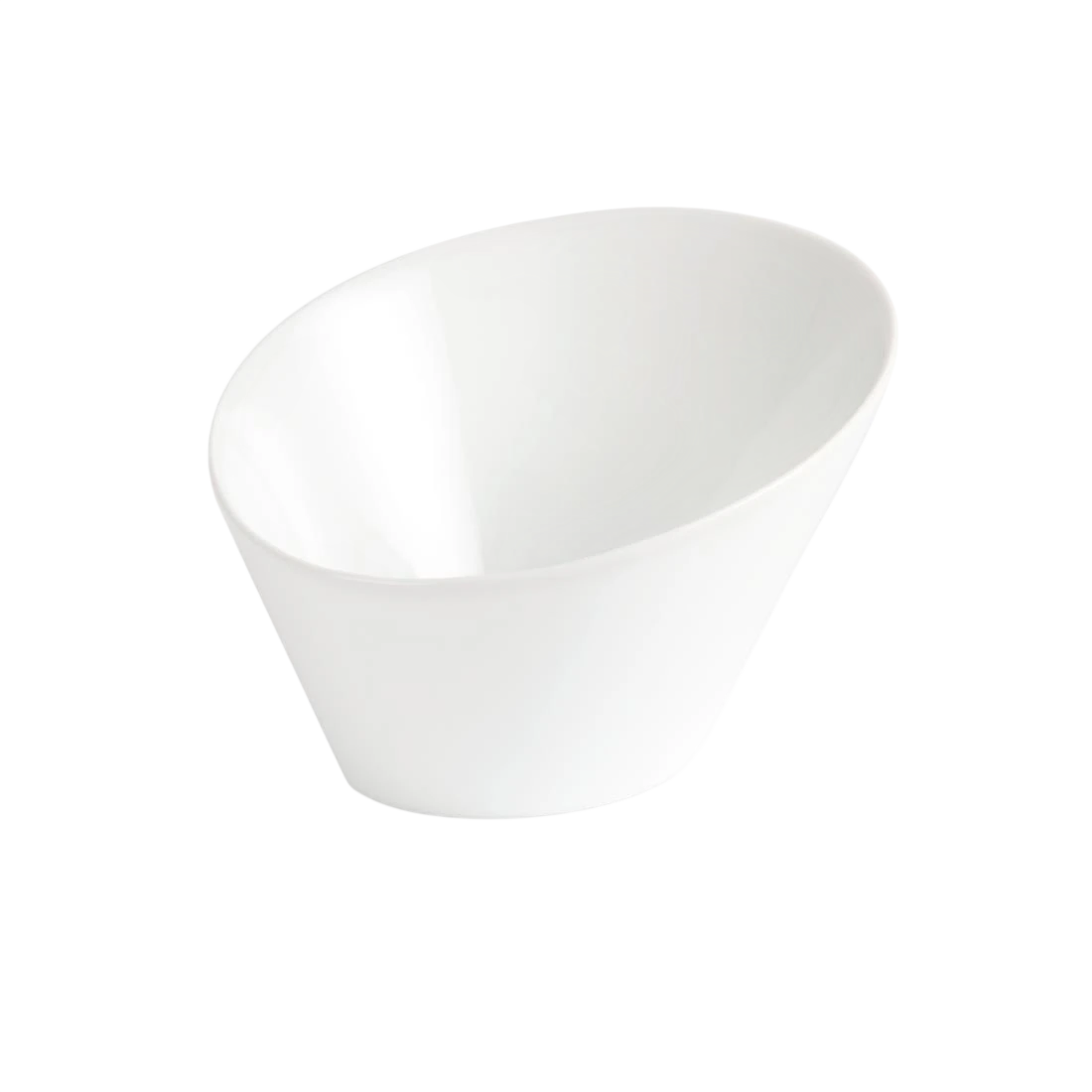 Olympia CB079 Whiteware Oval Sloping Bowl 153mm 6" (Box 4)