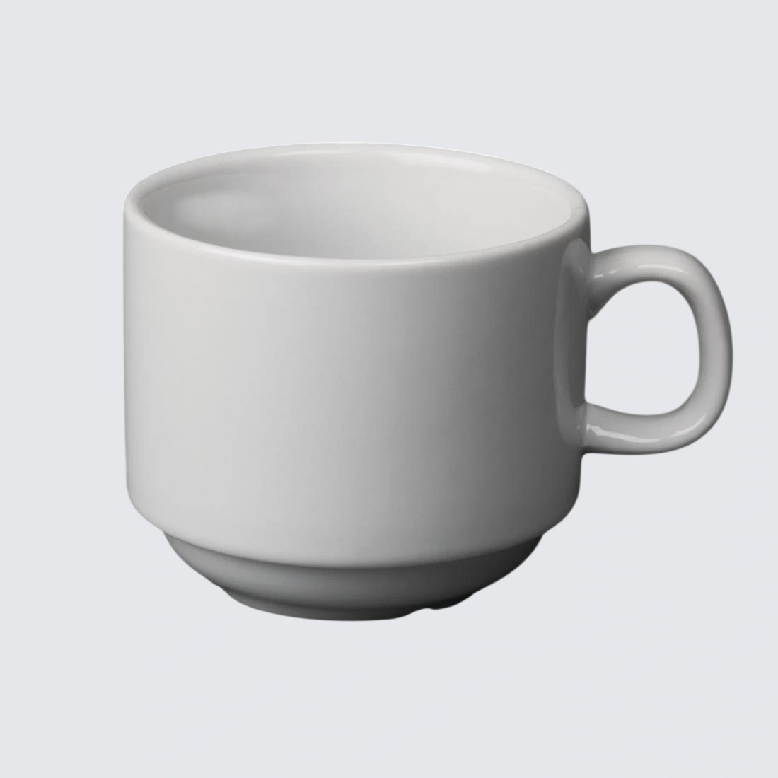 Olympia CB467 Whiteware Teacup Stackable - 7oz (Box 12)