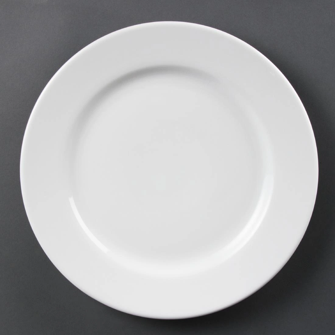 Olympia Wide Rim Plate 31cm Pack 6 CB483