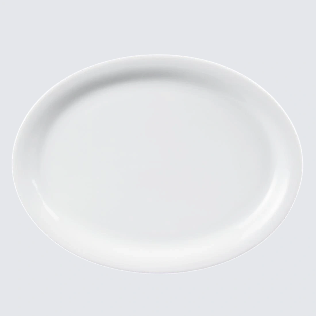 Olympia Oval Plate 295mm White Pack 6 CB484
