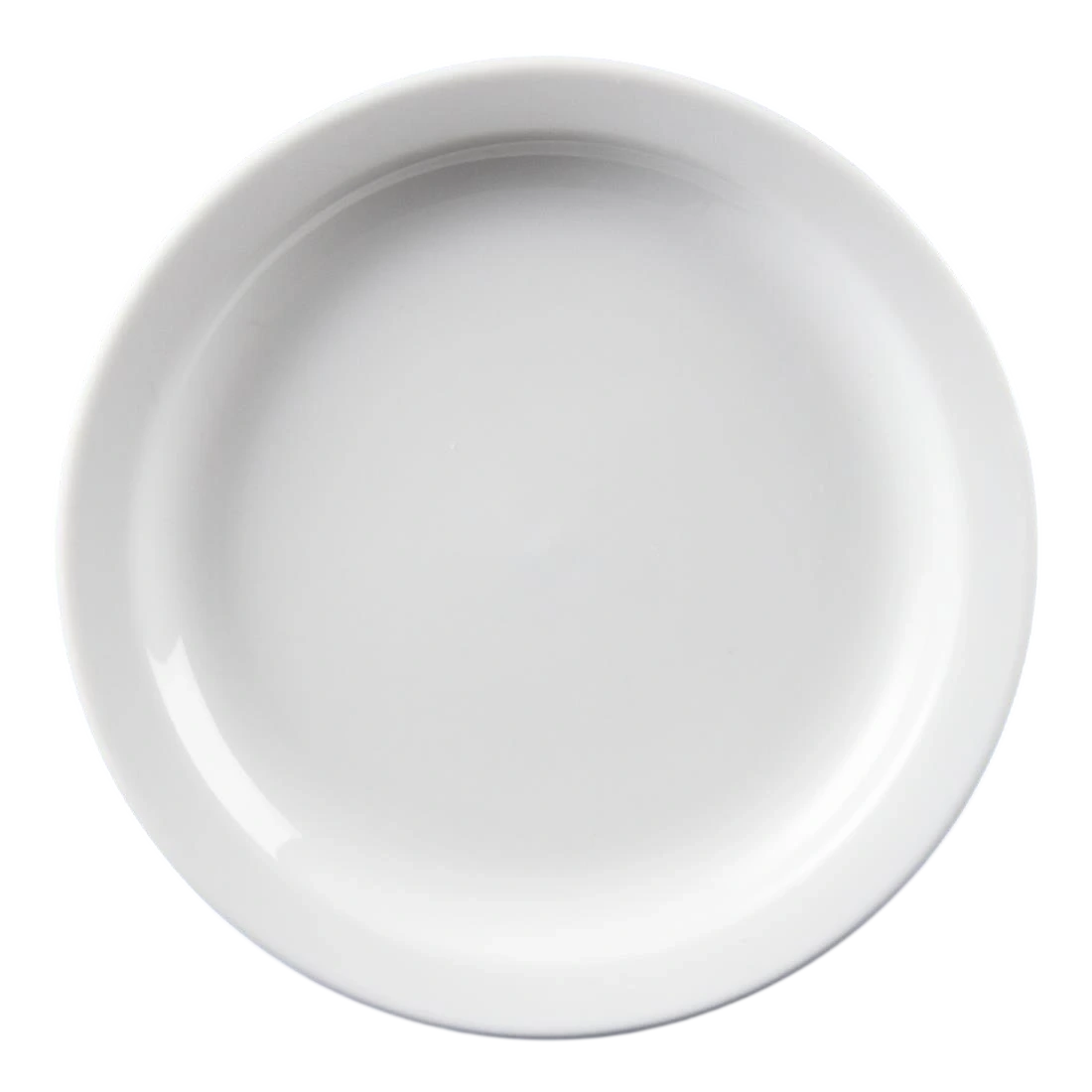 Olympia Narrow Rim Plate 15cm White Porcelain Pack 12 CB486