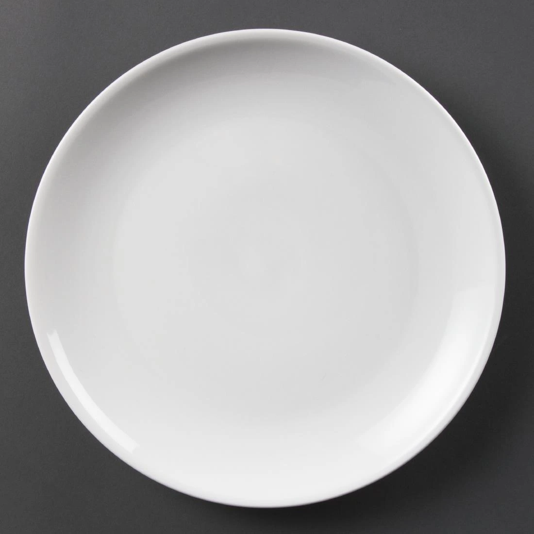 Olympia Whiteware Coupe Plate CB492 280mm White Pack 6