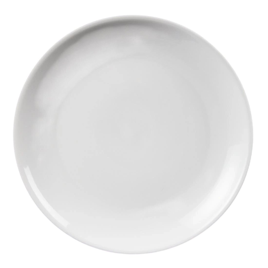 Olympia Whiteware Coupe Plate CB492 280mm White Pack 6