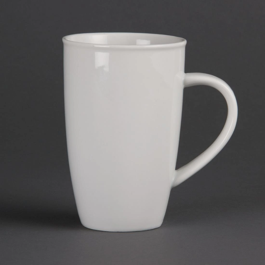 Olympia CB700 Whiteware Latte Mug - 400ml 14oz (Box 6)
