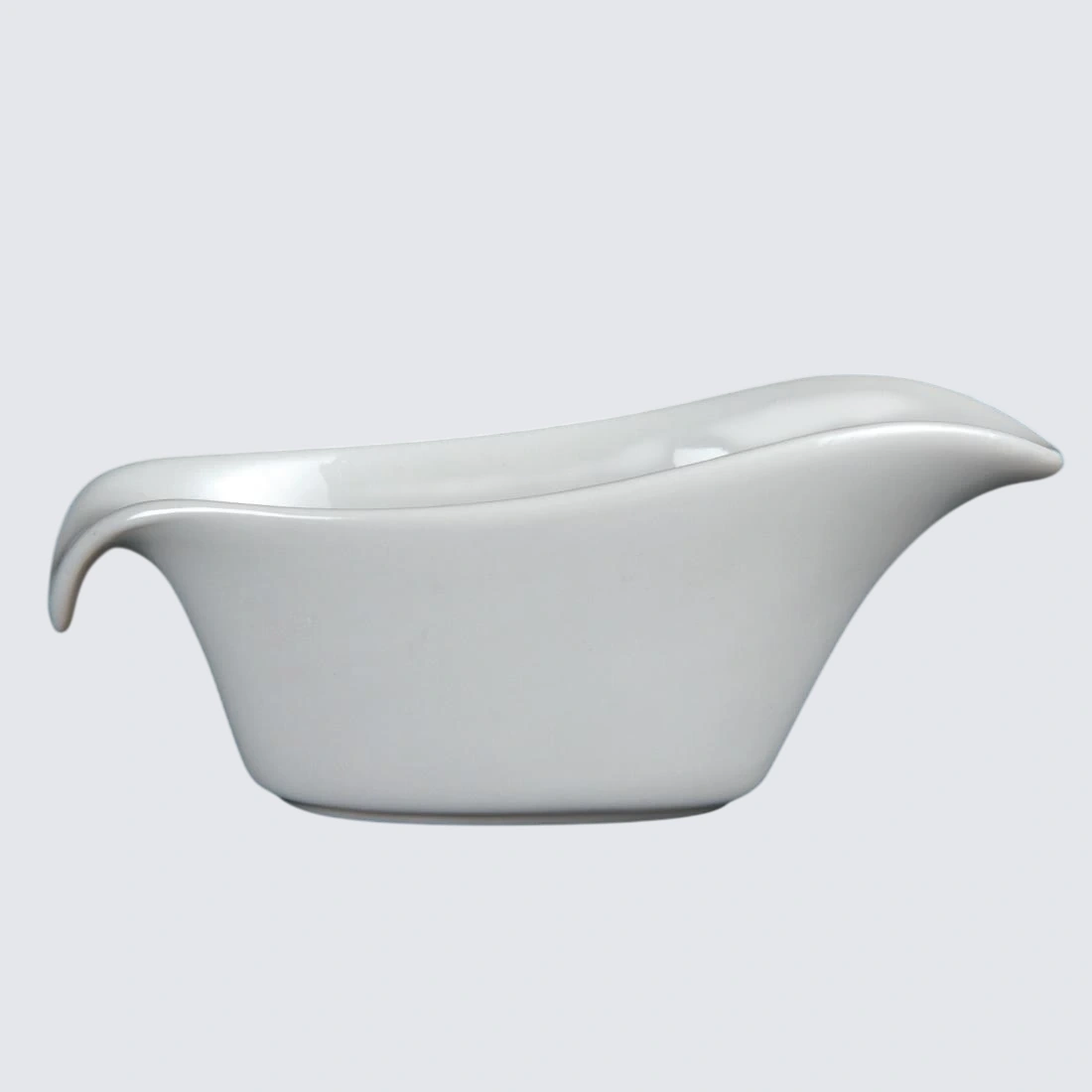 Olympia CB707 Whiteware Gravy Boat - 85ml 3oz 140mm (Box 6)