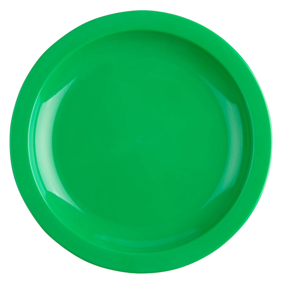 Olympia CB764 Kristallon Polycarbonate Plate Green - 172mm 6 3/4" (Box 12)