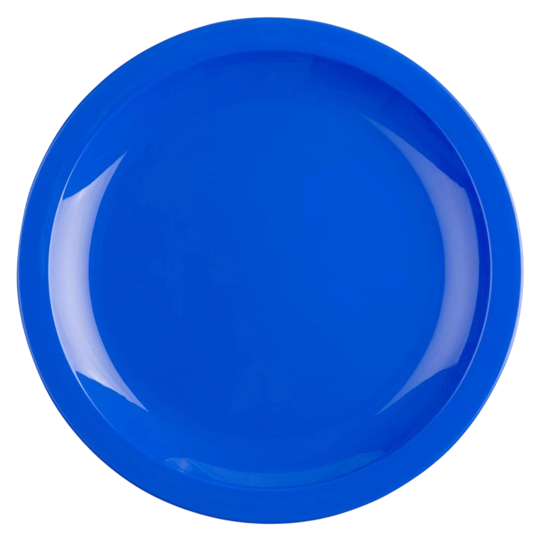 Olympia CB769 Kristallon Polycarbonate Plate Blue - 230mm 9" (Box 12)