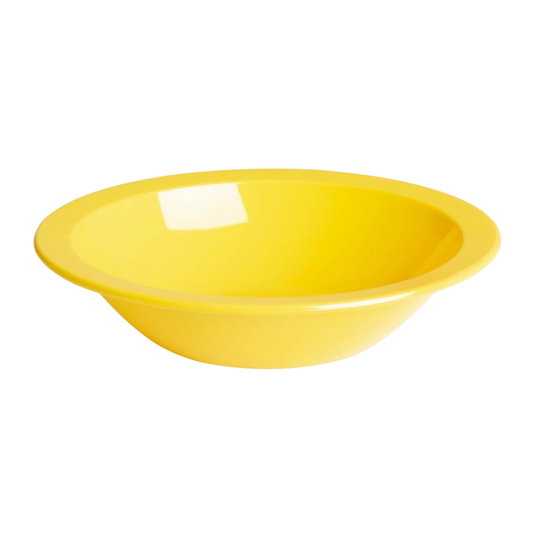 Olympia CB771 Polycarbonate Bowl – 400mL, Yellow, Pack of 12