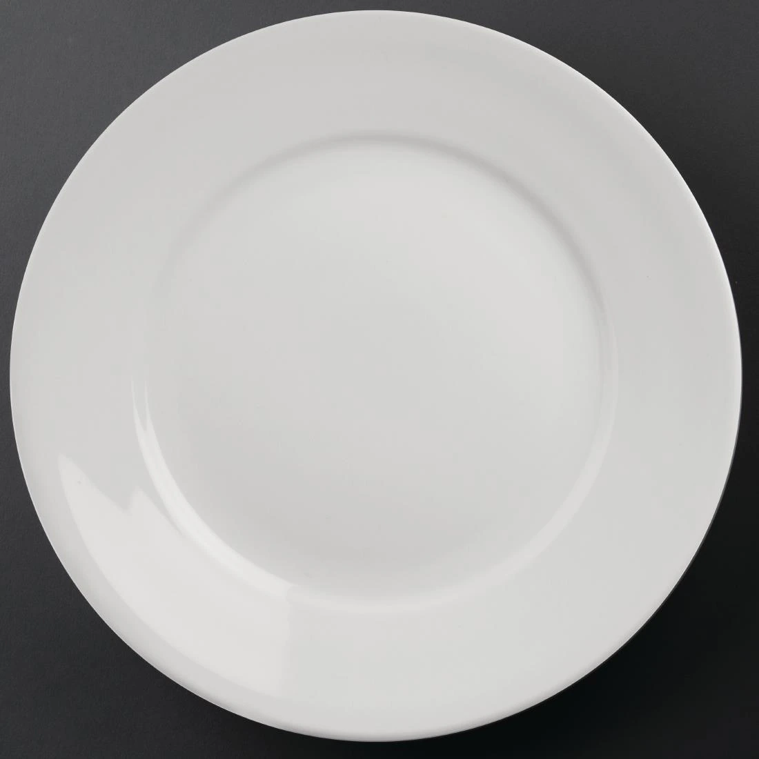 Olympia Wide Rim Plate 280.00mm 31.00mm 280mm White Pack 6 CC210