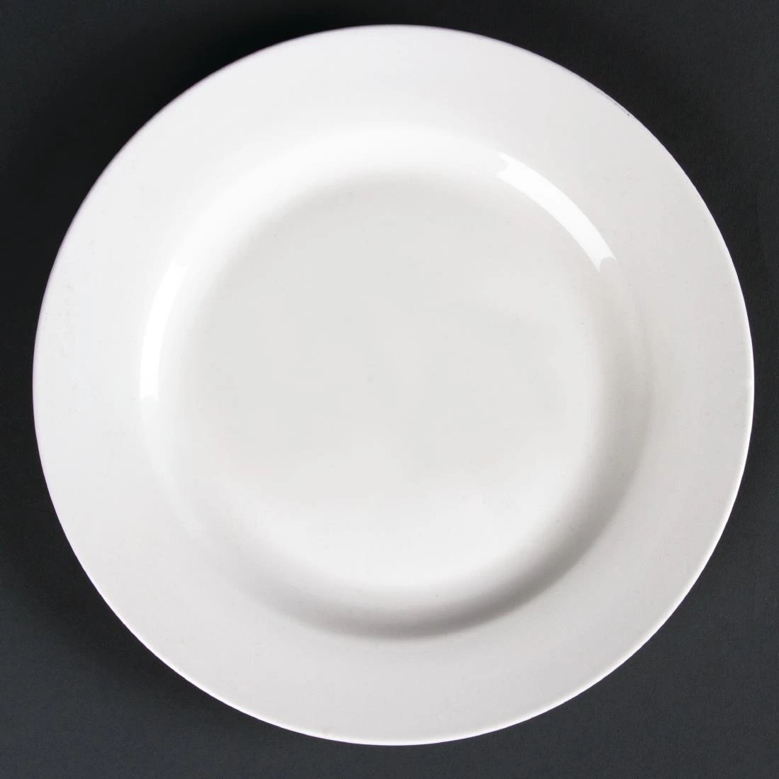 Olympia CD623 Lumina Wide Rimmed Round Plate - 200mm 7 3/4'' (Box 6)