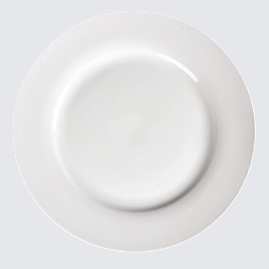 Olympia CD625 Lumina Wide Rimmed Round Plate - 270mm 10 1/2'' (Box 4)