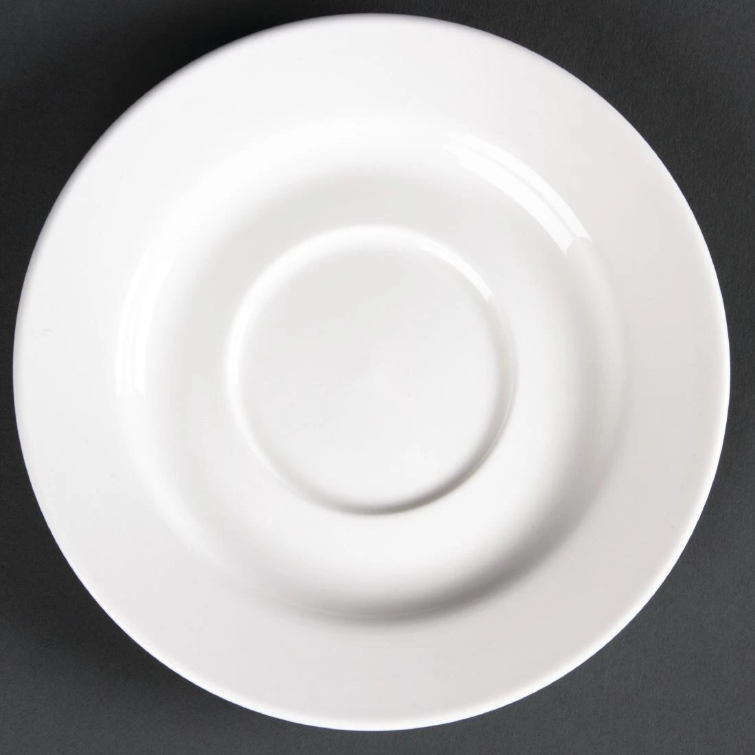Olympia CD646 Porcelain Saucer – 143mm, Pack of 6