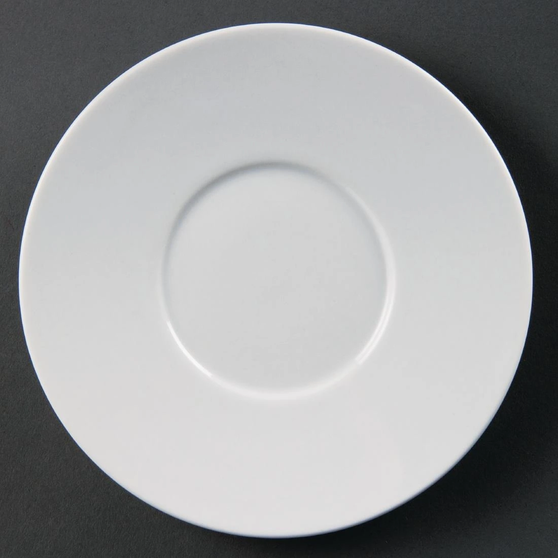 Olympia CD737 Porcelain Whiteware Saucer – 148mm, Pack of 12
