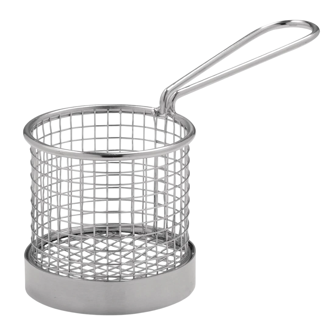 Olympia CE148 Presentation Basket with handle - 80dia x 80mm H