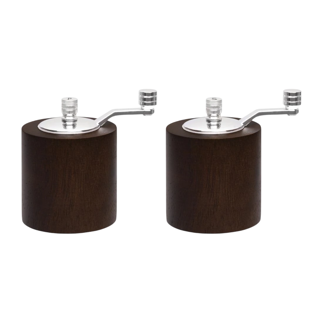 Olympia CE247 Dark Wood Salt & Pepper Mill - Grinder Set