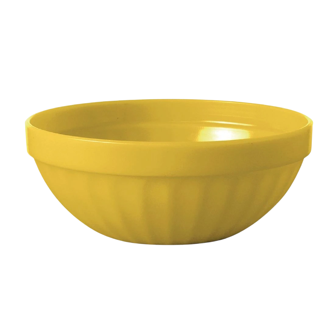 Olympia CE274 Polycarbonate Bowl – 190mL, Yellow, Pack of 12