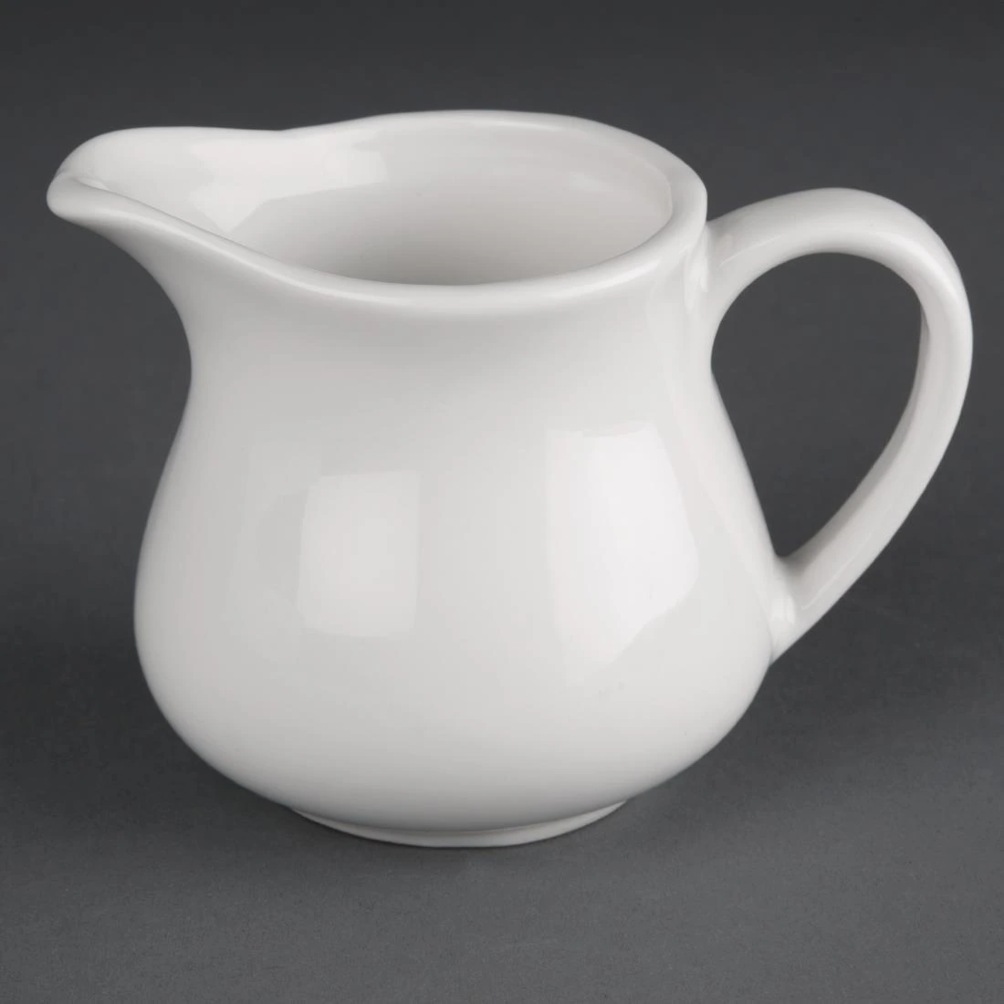 Olympia CF370 Porcelain Milk Jug – 170mL, Pack of 4