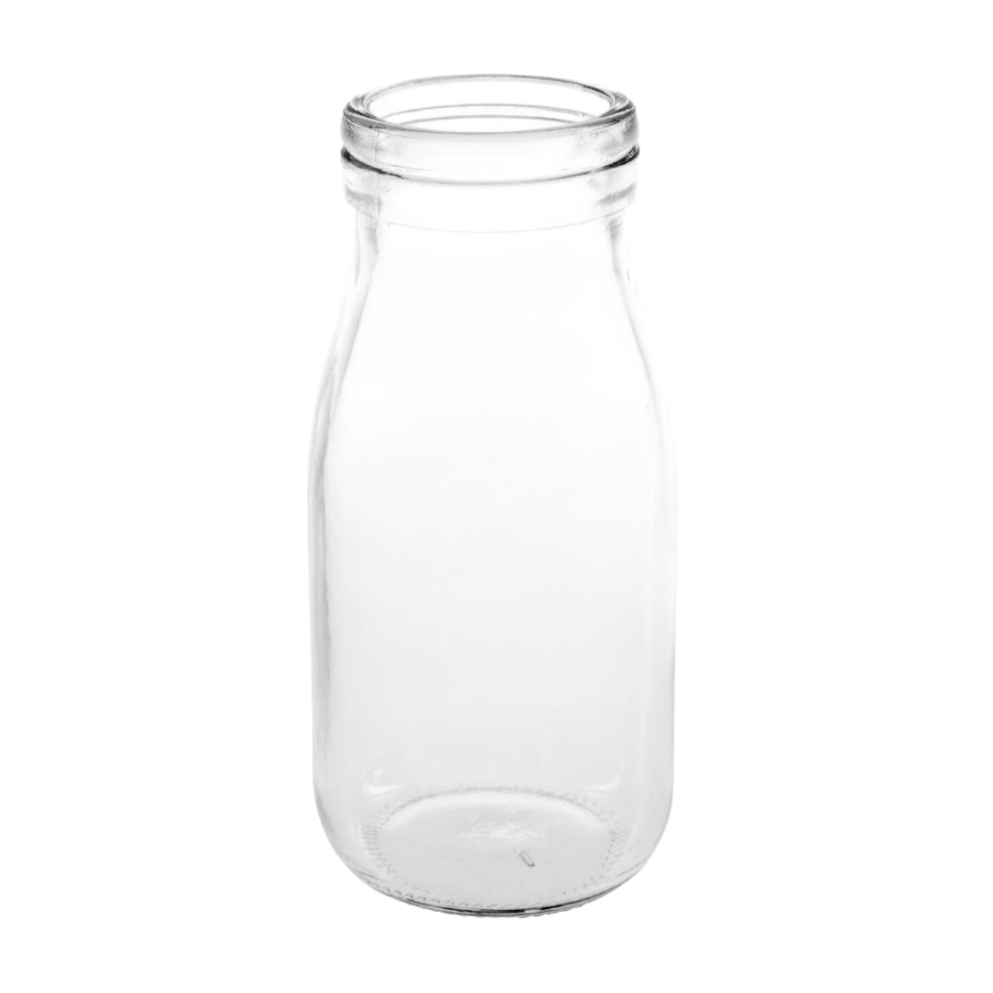 Olympia CL141 Glass Milk Bottle - 200ml (Box 12)