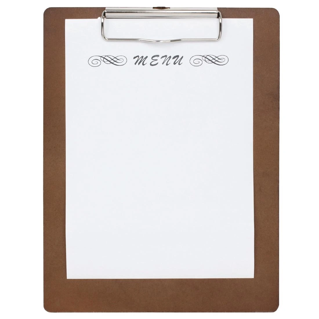 Olympia CL174 Wooden Menu Clipboard A4 330x240mm
