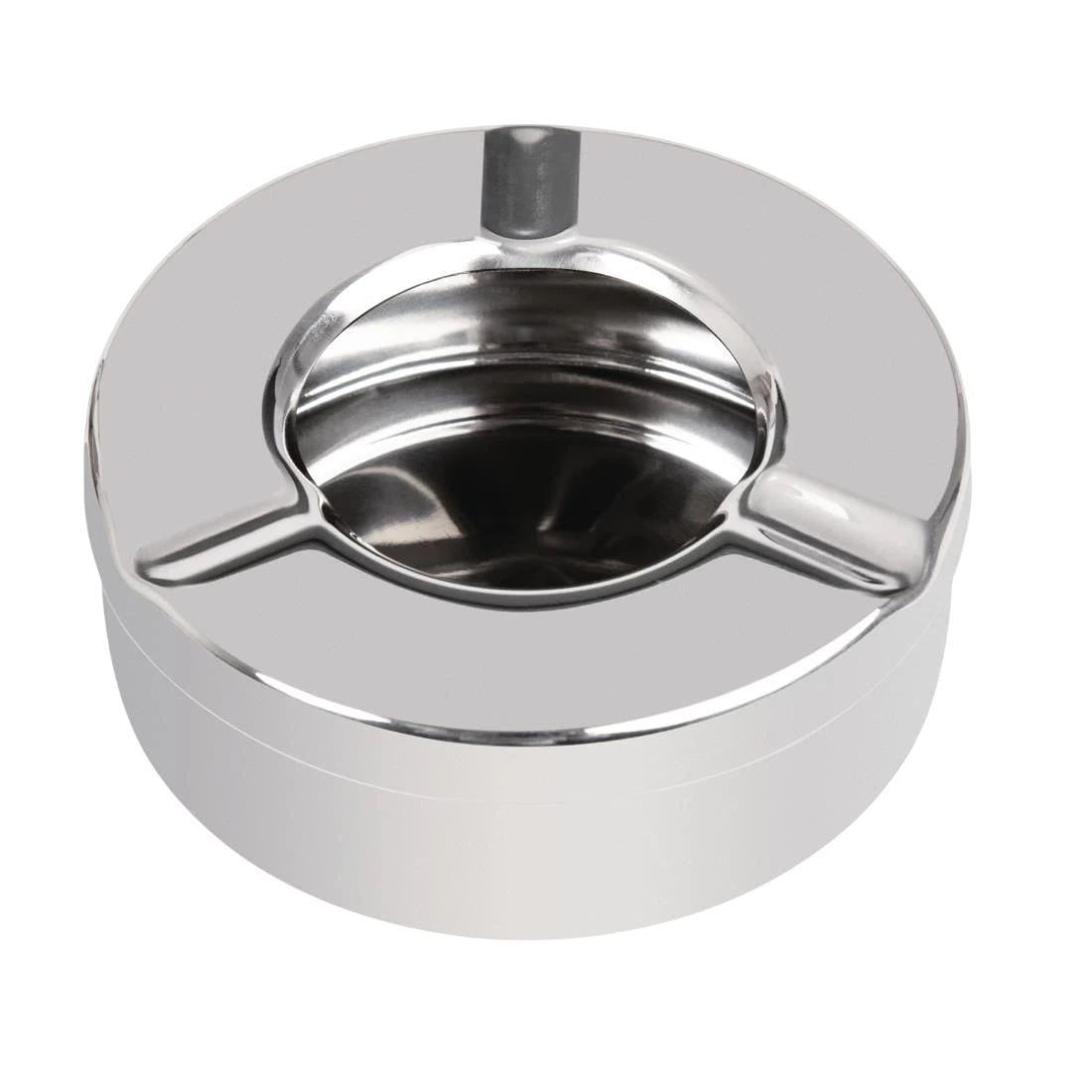 Olympia CM368 Stainless Steel Windproof Ashtray (Box 6)