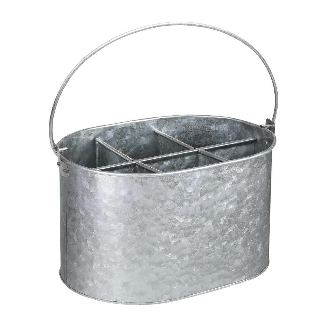 Olympia CN520 Galvanised Table Tidy - 135(H)x240(W)x175(D)mm