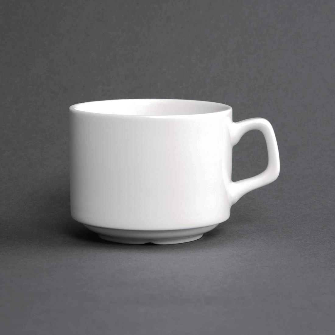 Olympia CN831 Porcelain Stacking Cup – 200mL, Pack of 6