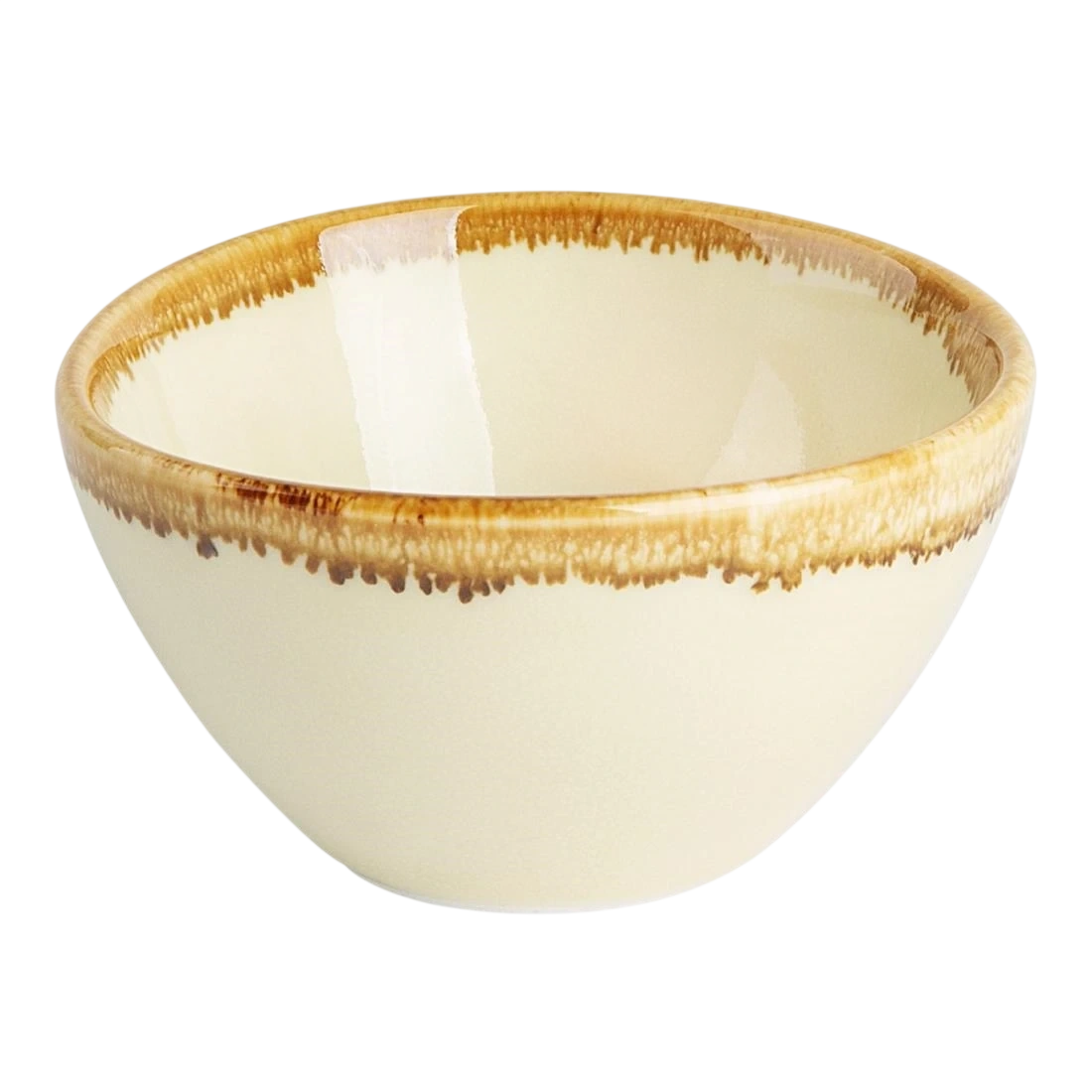 Olympia CP956 Kiln Sandstone Round Dipping Pot68x38mm 2 3/4x1 1/2" 50ml 1.75oz(Box 12)
