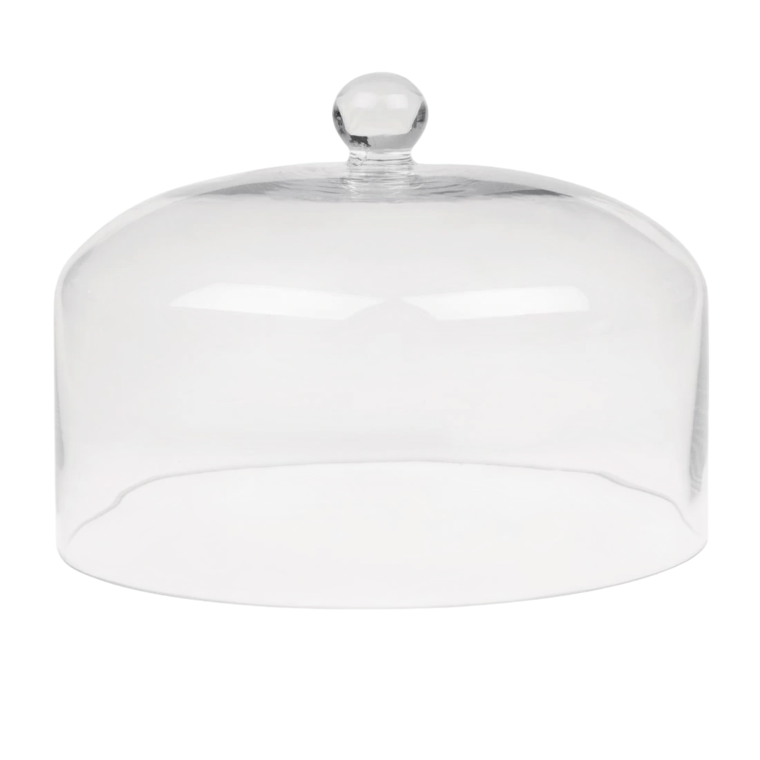 Olympia CS014 Glass Cake Stand Dome for Base CS013 - 285x200mm 11 1/5x 7 9/10"