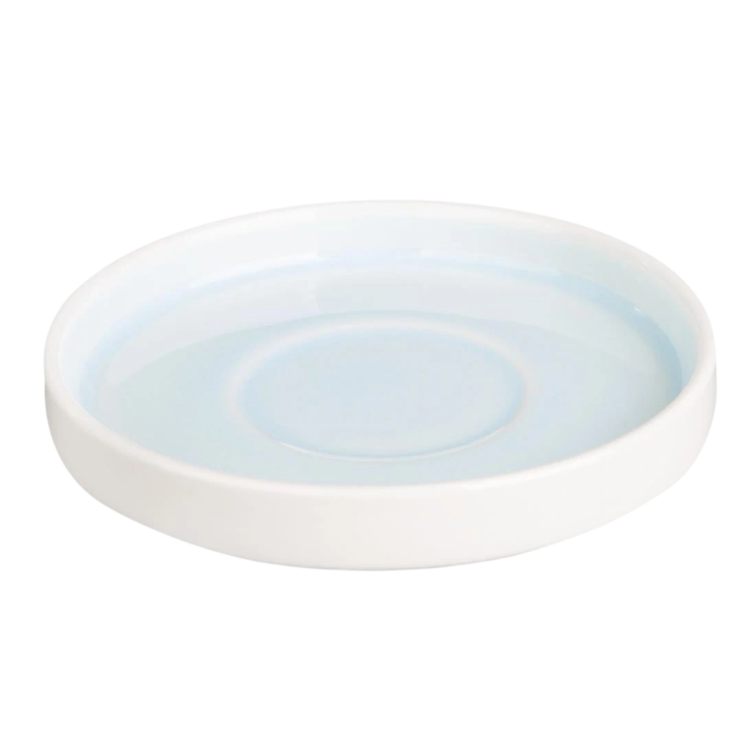 Olympia Fondant Saucer Aqua 135mm Pack 6 CU185
