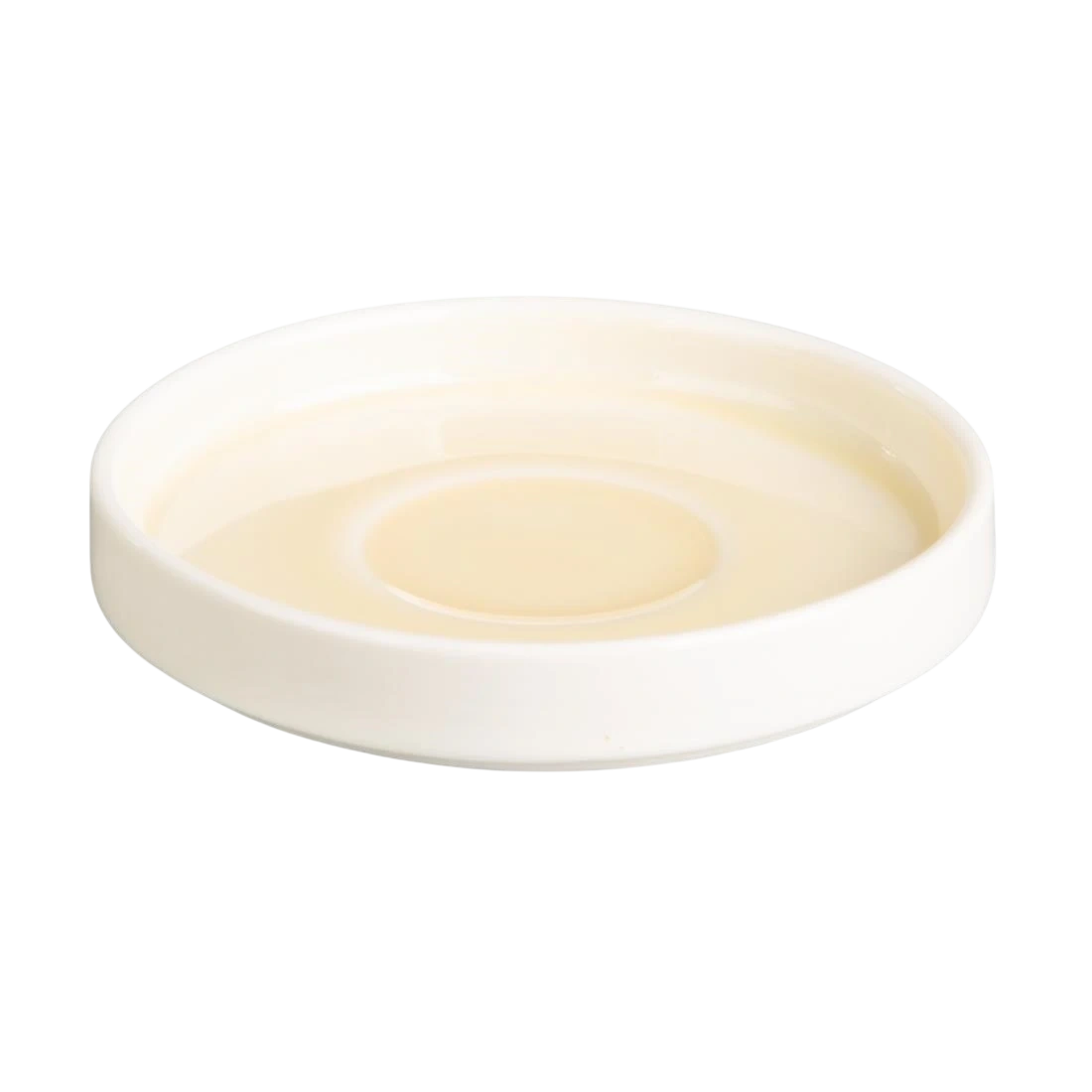 Olympia CU423 Porcelain Saucer – 115mm, Lemon, Pack of 6