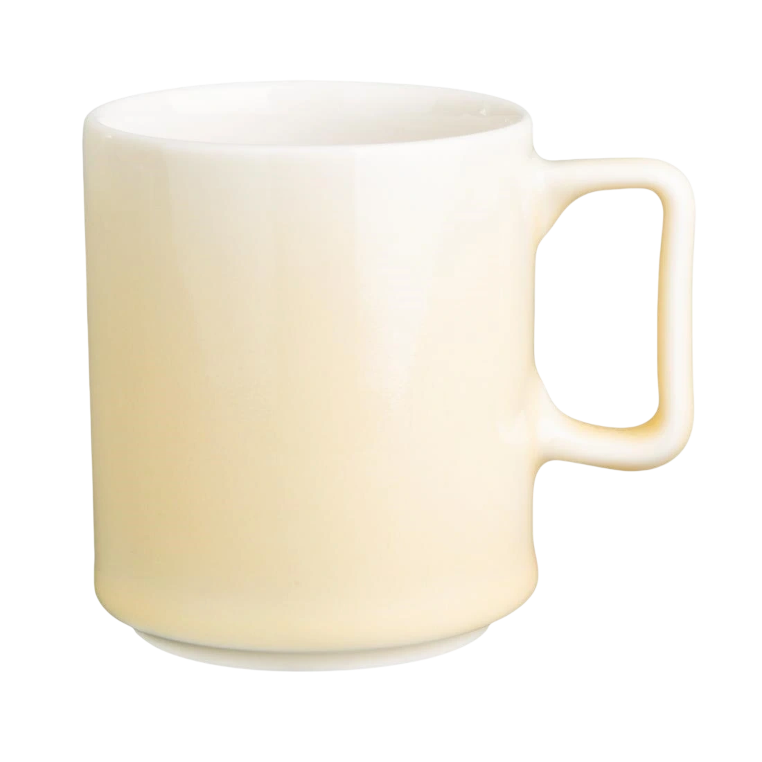Olympia CU426 Porcelain Cup – 230mL, Lemon, Pack of 6