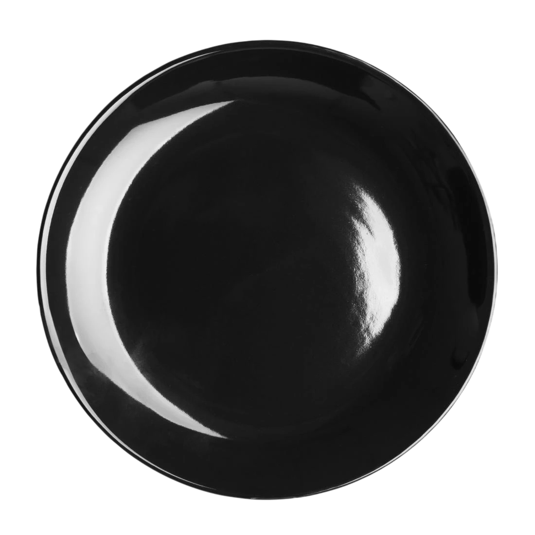Olympia CU950 Cafe Coupe Plate Black - 205mm (Box 12)