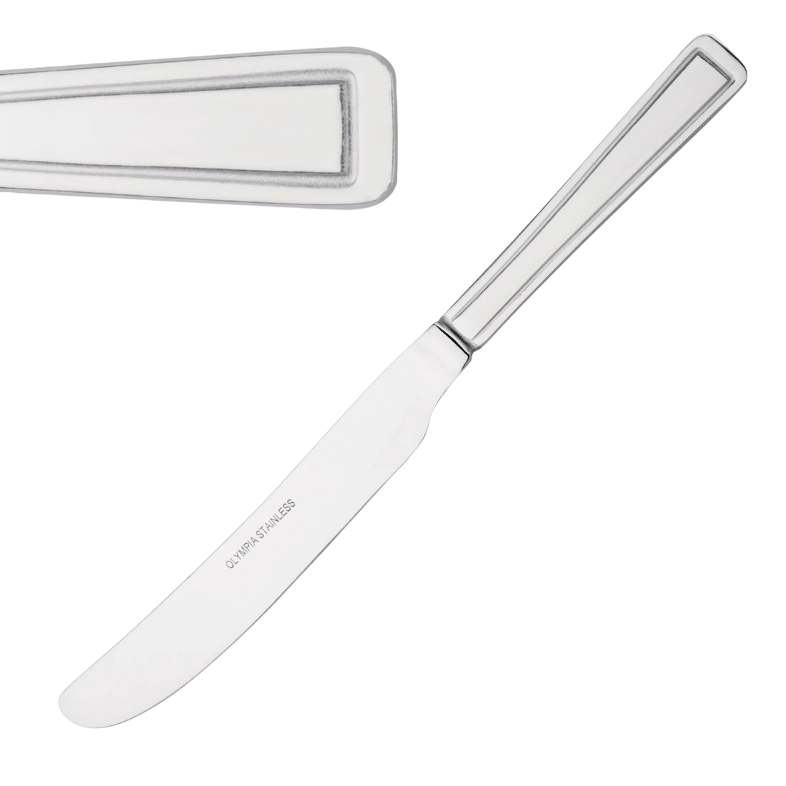 Olympia D690 Stainless Steel Harley Table Knife – Pack of 12