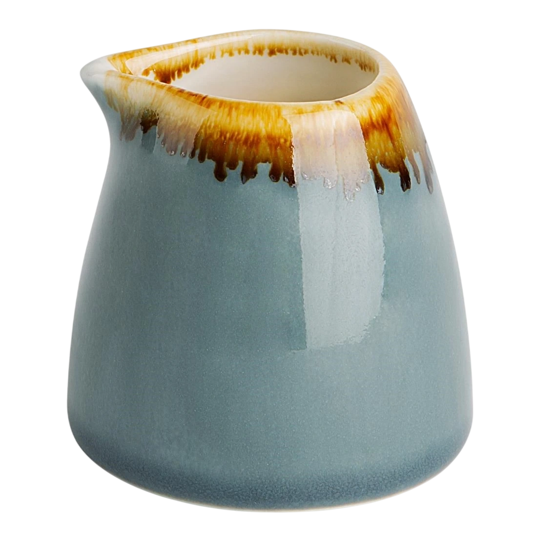 Olympia DA431 Porcelain Milk Jug – 96mL, Ocean, Pack of 6