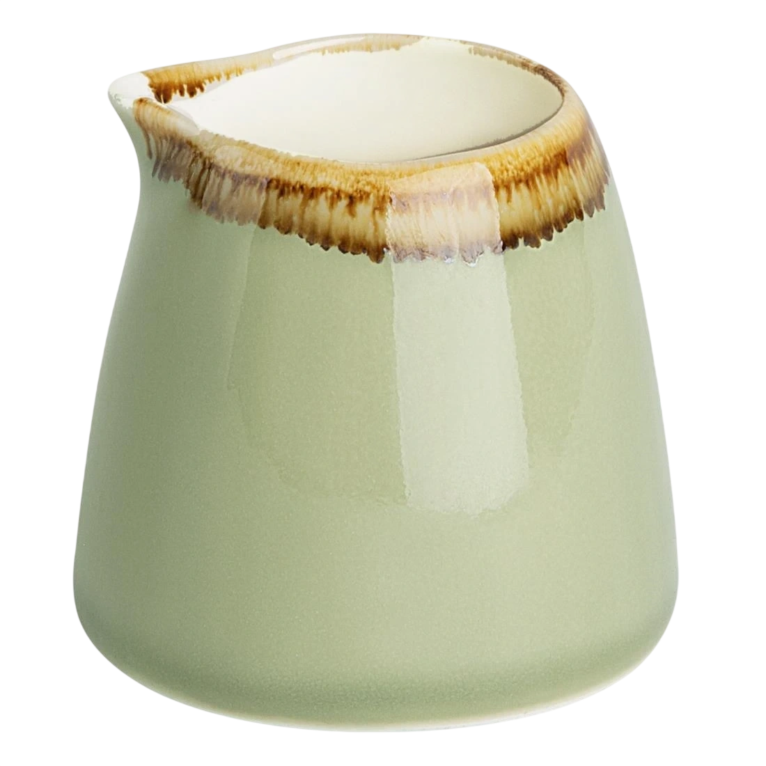 Olympia DA432 Porcelain Milk Jug – 96mL, Moss, Pack of 6