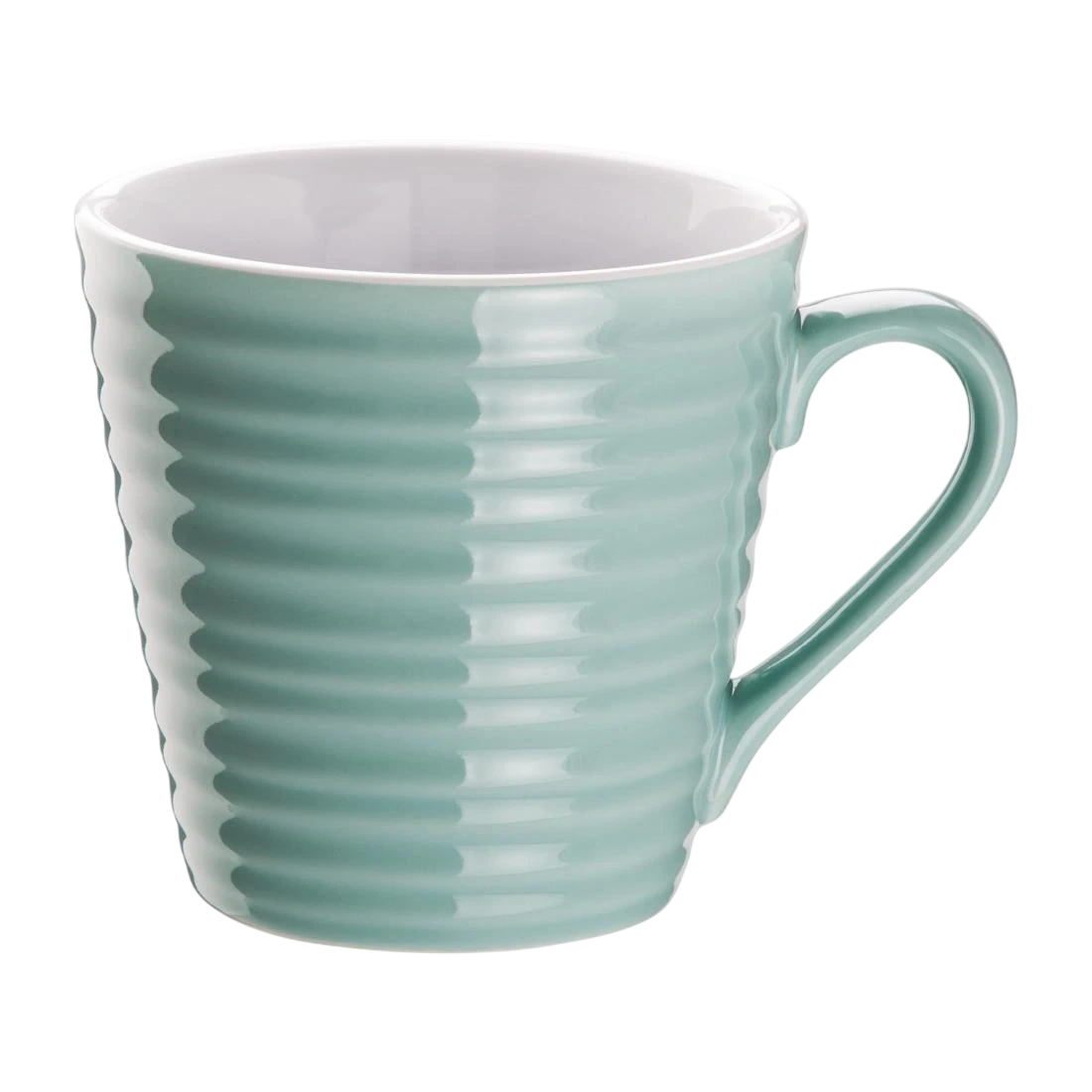 Olympia DH635 Cafe Mug Aqua Ripple - 340ml (Box 6)