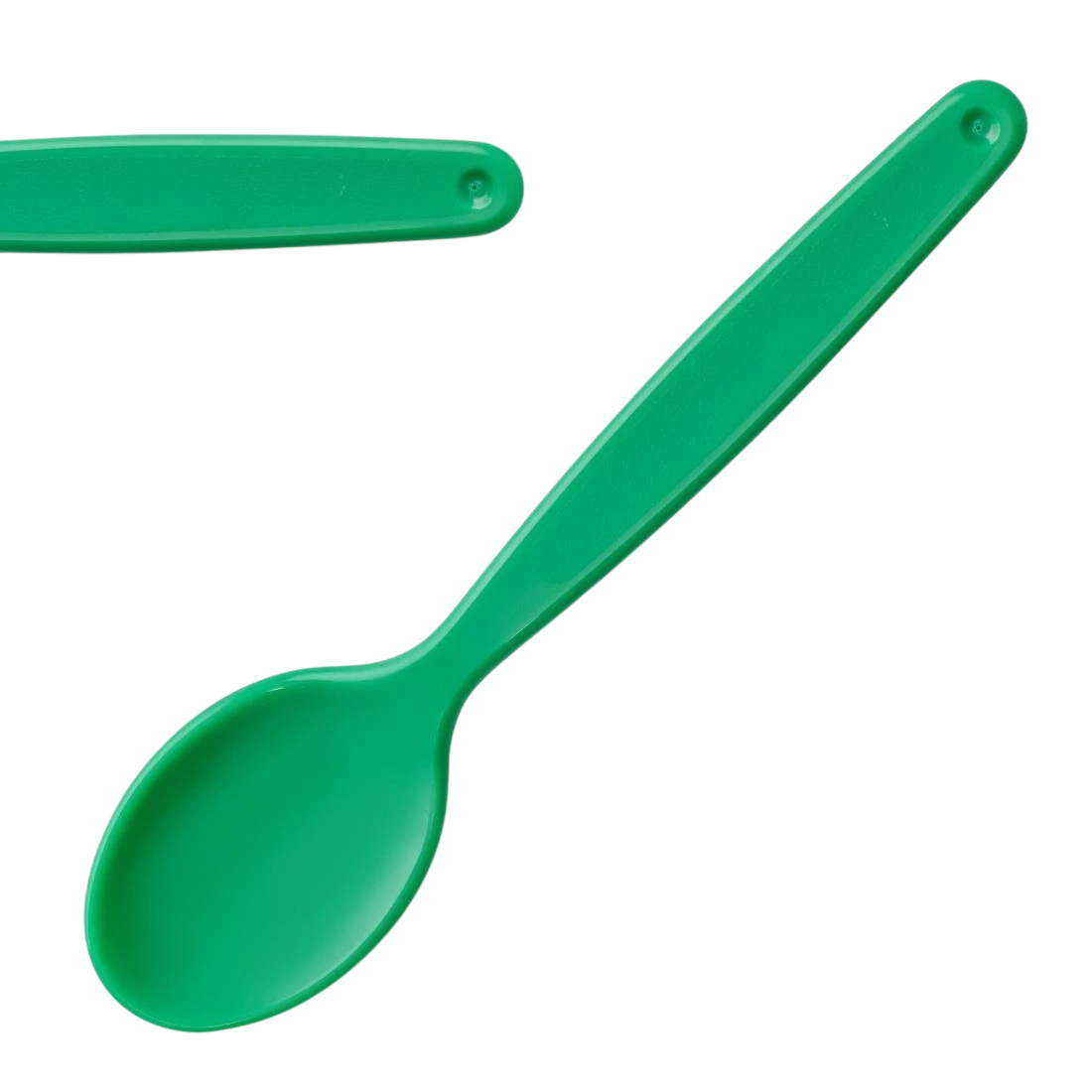 Olympia DL124 Kristallon Polycarbonate Spoon Green - 170mm (Pack 12)