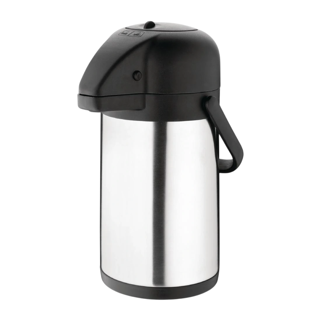 Olympia DL163 Stainless Steel Pump Action Airpot – 1.9L