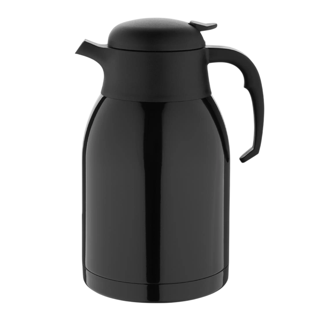 Olympia DM184 Stainless Steel Vacuum Jug – 2L, Black