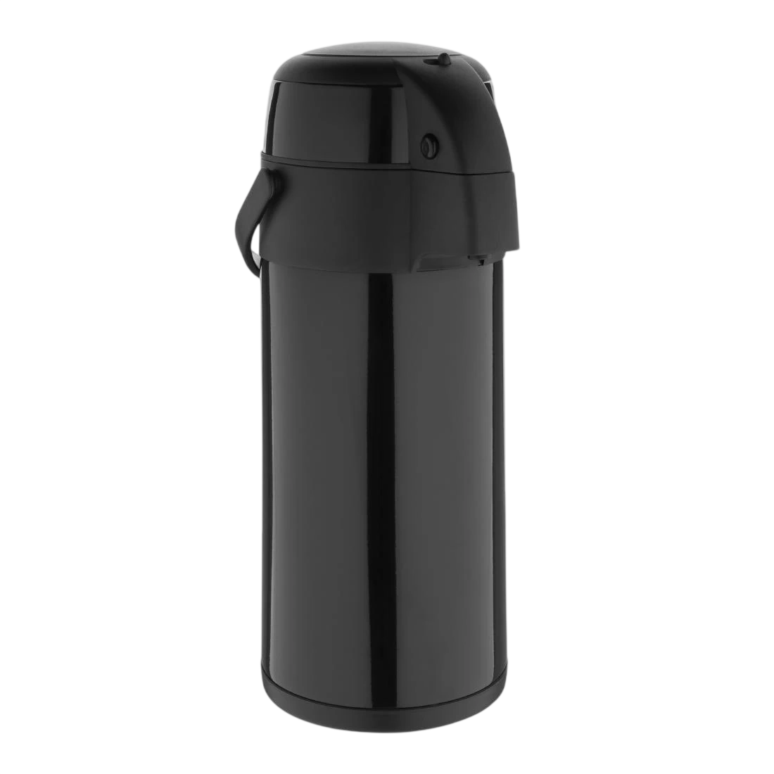 Olympia DM186 Stainless Steel Pump Action Airpot – 5L, Black