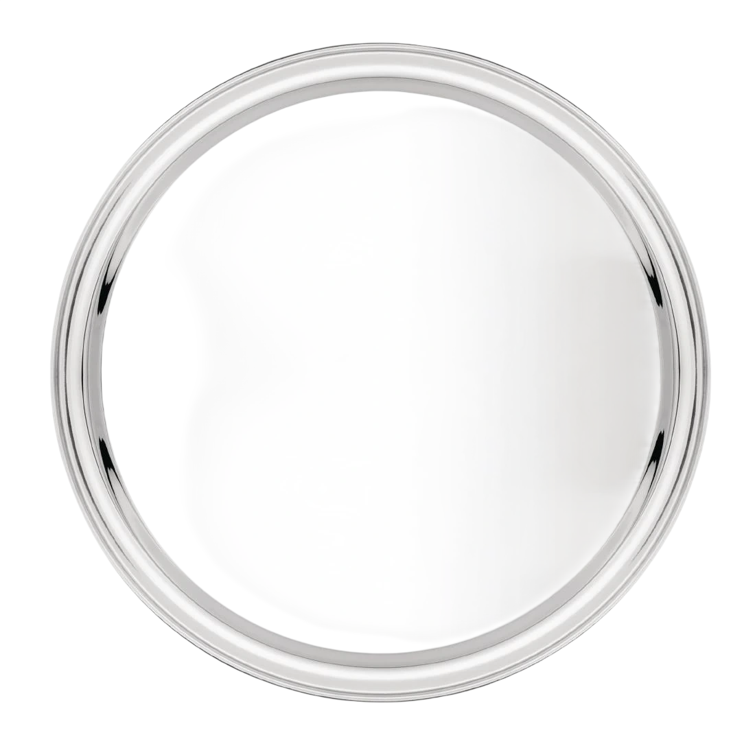 Olympia DM193 Circular Serving Tray St/St - 14"